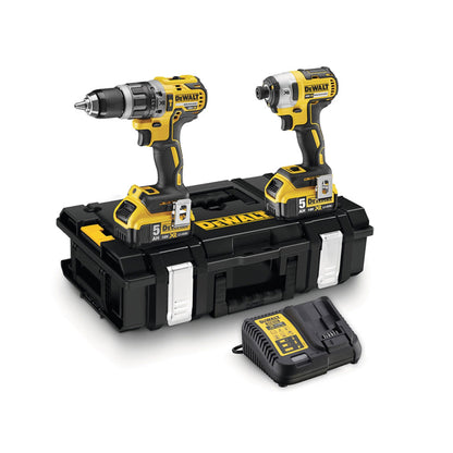 Mașină de găurit cu percuție și șurubelniță cu impact DeWalt Brushless